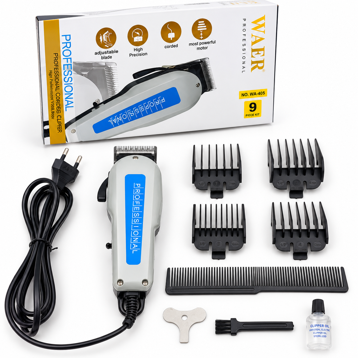 Maquina Profesional 9 Piezas